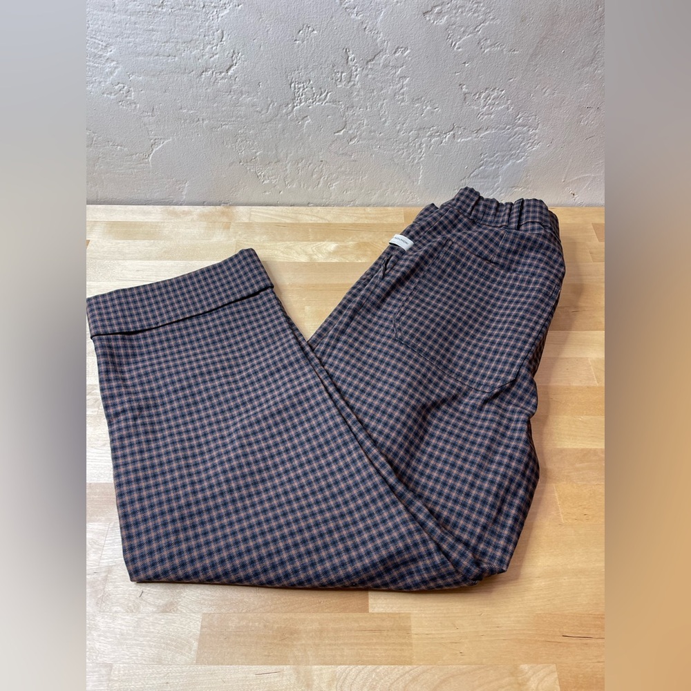 Hermanos Koumori Pants Check Grandpa Streetwear Retro size Medium